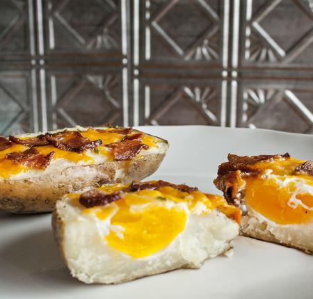 Breakfast Baked PEI Potatoes