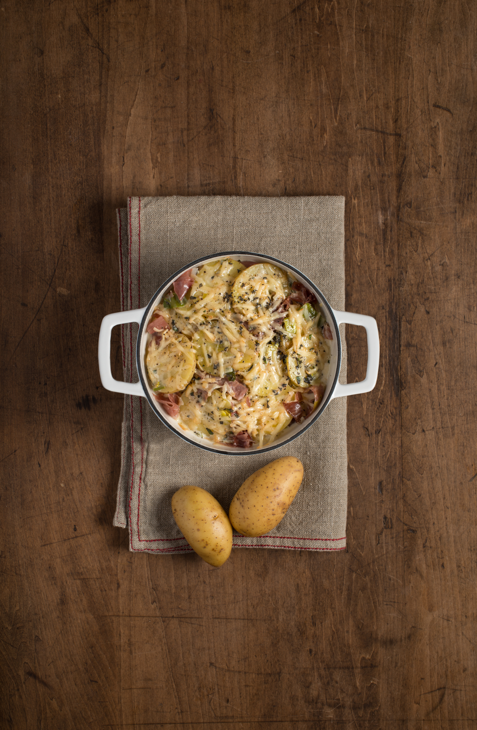 PEI Potato & Smoked Cheddar Skillet