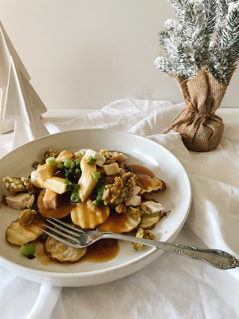 Holiday Leftovers Poutine - PEI Potatoes