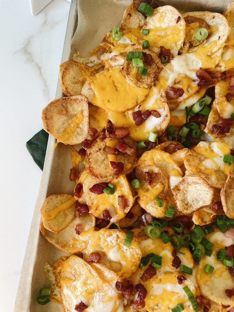Irish Potato Nachos - PEI Potatoes