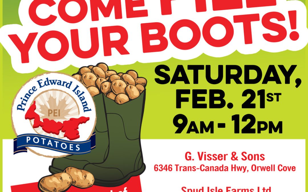 Island Farms Team Up for Annual “Fill Your Boots” Potato Giveaway